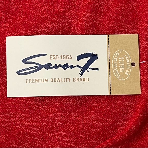 **SOLD** NWT Seven7 Asymmetrical Wrap Sweater - Picture 7 of 8